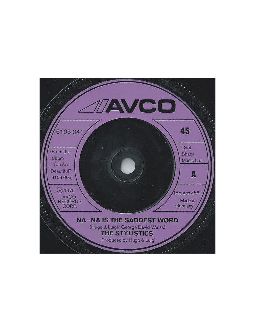 Na-na Is The Saddest Word [The Stylistics] - Vinyl 7", Single, 45 RPM [product.brand] 1 - Shop I'm Jukebox 