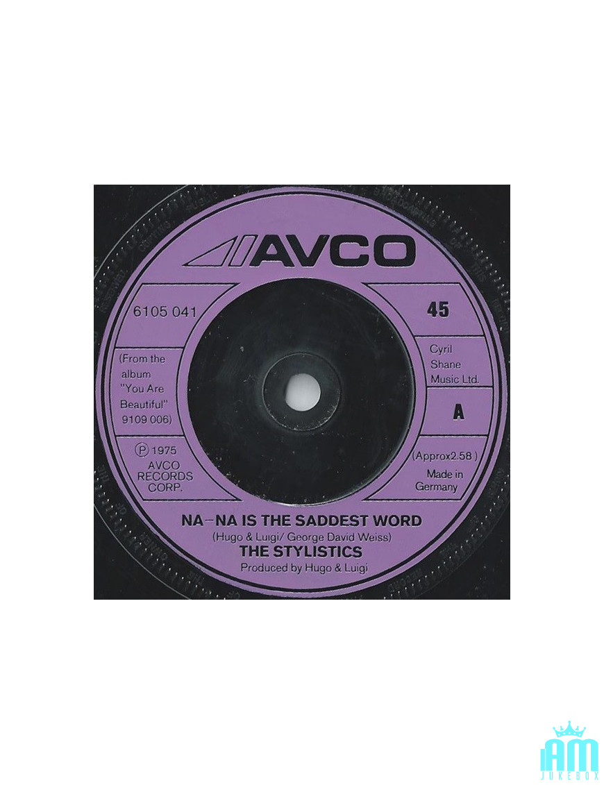 Na-na Is The Saddest Word [The Stylistics] - Vinyl 7", Single, 45 RPM