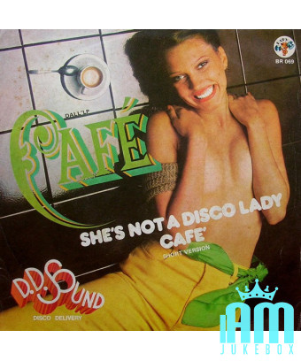 She's Not A Disco Lady Café (Version courte) [DD Sound] - Vinyle 7", 45 tours, stéréo [product.brand] 1 - Shop I'm Jukebox 