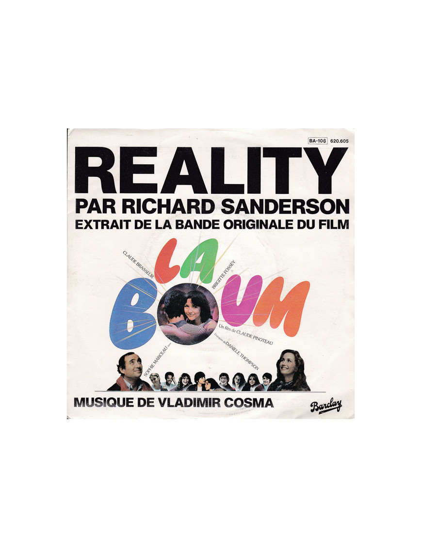 Reality [Richard Sanderson] - Vinyl 7", Single, 45 RPM