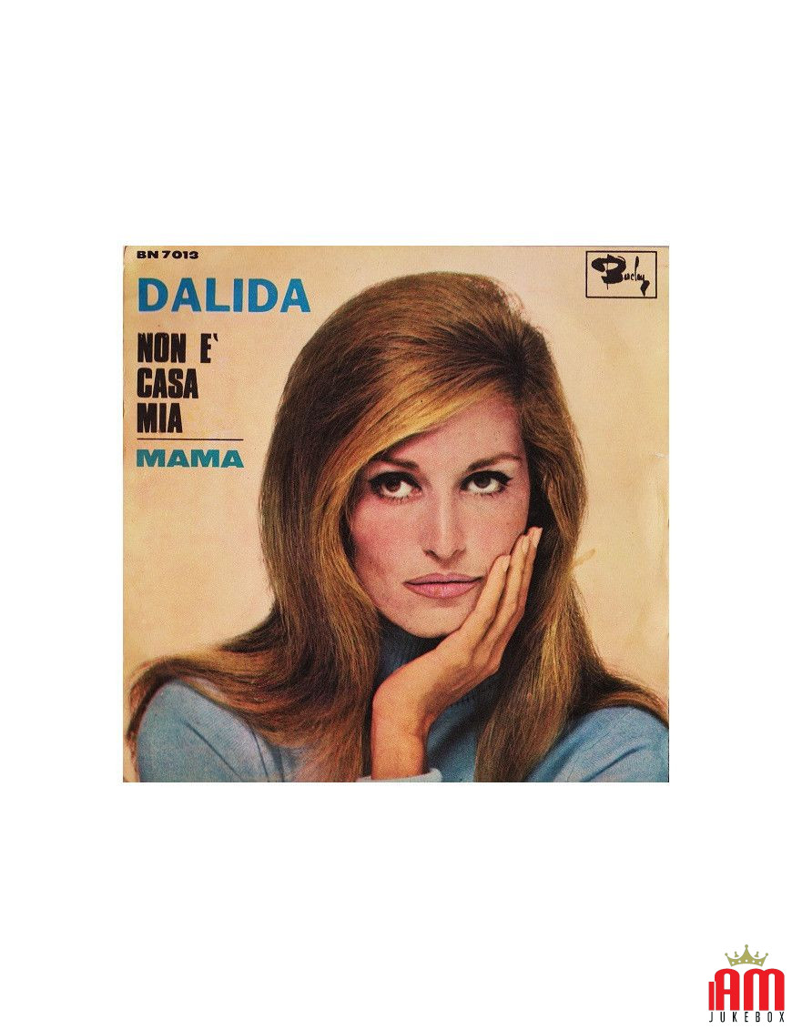 Non È Casa Mia Mama [Dalida] - Vinyl 7", 45 RPM, Single [product.brand] 1 - Shop I'm Jukebox 