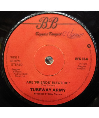 Are 'Friends' Electric? [Tubeway Army] - Vinyl 7", 45 RPM, Single