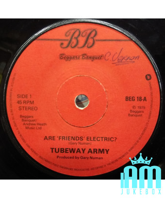 Les « amis » sont-ils électriques ? [Tubeway Army] - Vinyle 7", 45 tours, single [product.brand] 1 - Shop I'm Jukebox 