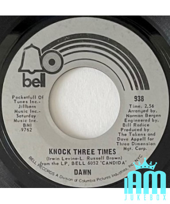 Knock Three Times Home [Dawn (5)] - Vinyle 7", 45 tr/min, Single, Styrène [product.brand] 1 - Shop I'm Jukebox 