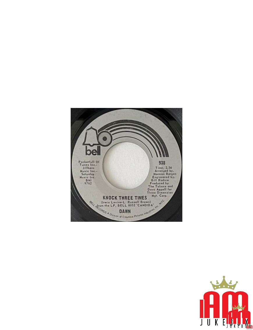 Knock Three Times Home [Dawn (5)] - Vinyl 7", 45 RPM, Single, Styrene [product.brand] 1 - Shop I'm Jukebox 