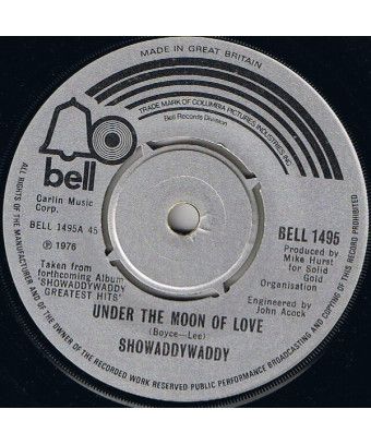 Under The Moon Of Love [Showaddywaddy] – Vinyl 7", 45 RPM, Single [product.brand] 1 - Shop I'm Jukebox 