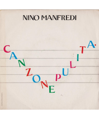 Canzone Pulita [Nino Manfredi] - Vinyl 7", 45 RPM