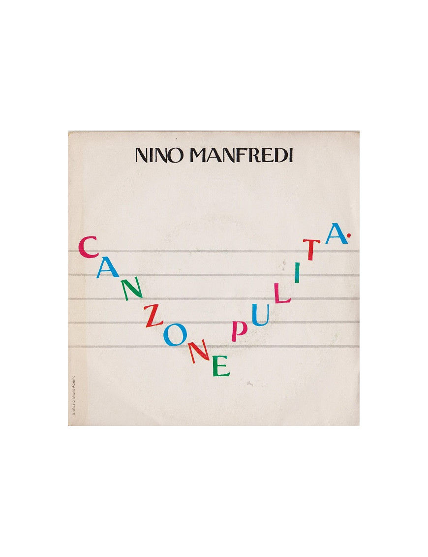 Canzone Pulita [Nino Manfredi] - Vinyl 7", 45 RPM [product.brand] 1 - Shop I'm Jukebox 