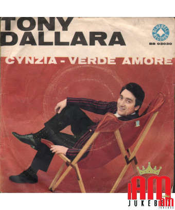 Cynzia Verde Amore [Tony Dallara] - Vinyle 7", 45 tours [product.brand] 1 - Shop I'm Jukebox 