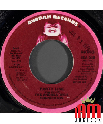 Party Line [Andrea True Connection] – Vinyl 7", 45 RPM, Promo, Stereo, Mono [product.brand] 1 - Shop I'm Jukebox 