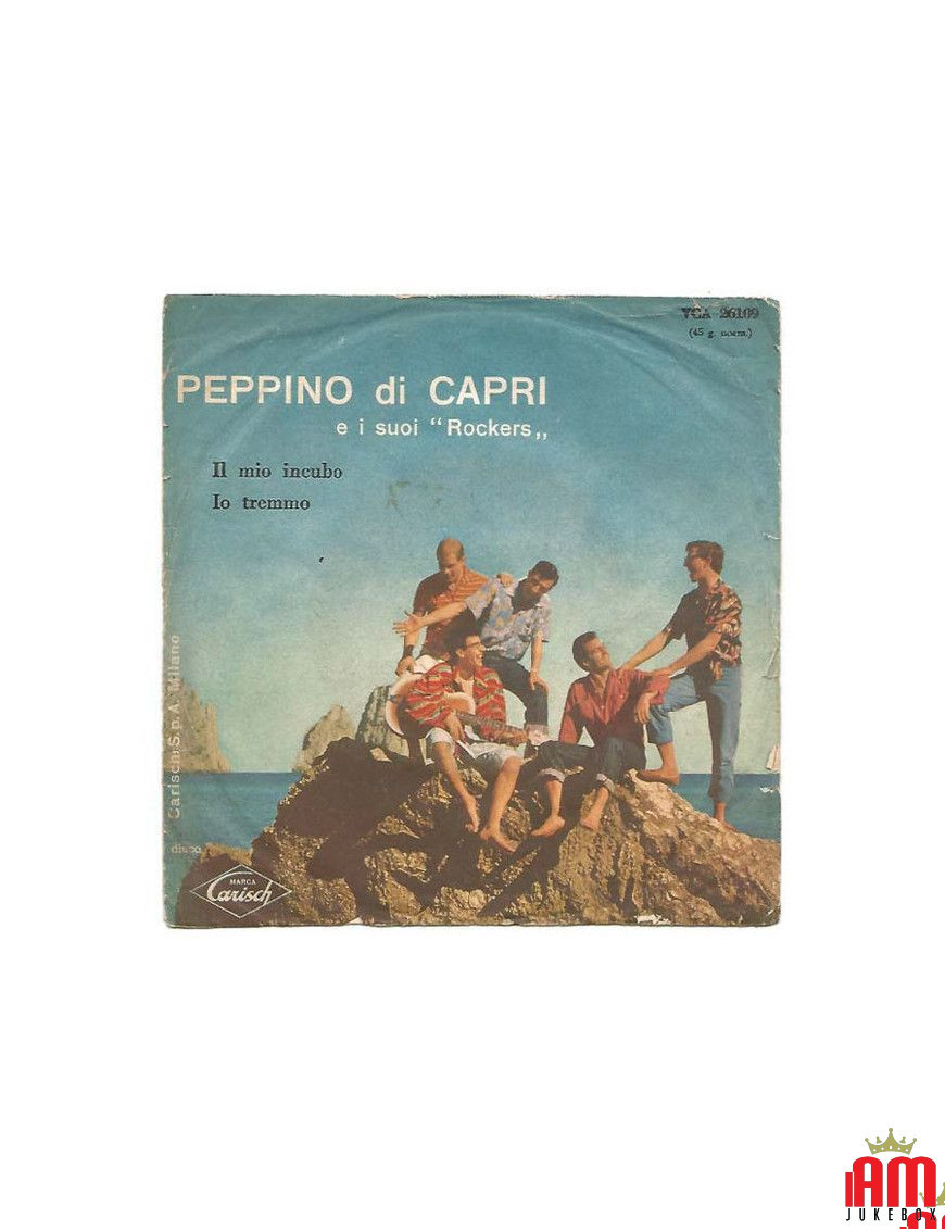 Il Mio Incubo [Peppino Di Capri E I Suoi Rockers] - Vinyl 7", 45 RPM [product.brand] 1 - Shop I'm Jukebox 