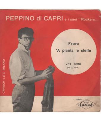 Freva 'A Pianta 'E Stelle [Peppino Di Capri EI Suoi Rockers] - Vinyle 7", 45 tours [product.brand] 1 - Shop I'm Jukebox 