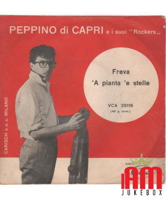 Freva 'A Pianta 'E Stelle [Peppino Di Capri EI Suoi Rockers] - Vinyle 7", 45 tours [product.brand] 1 - Shop I'm Jukebox 