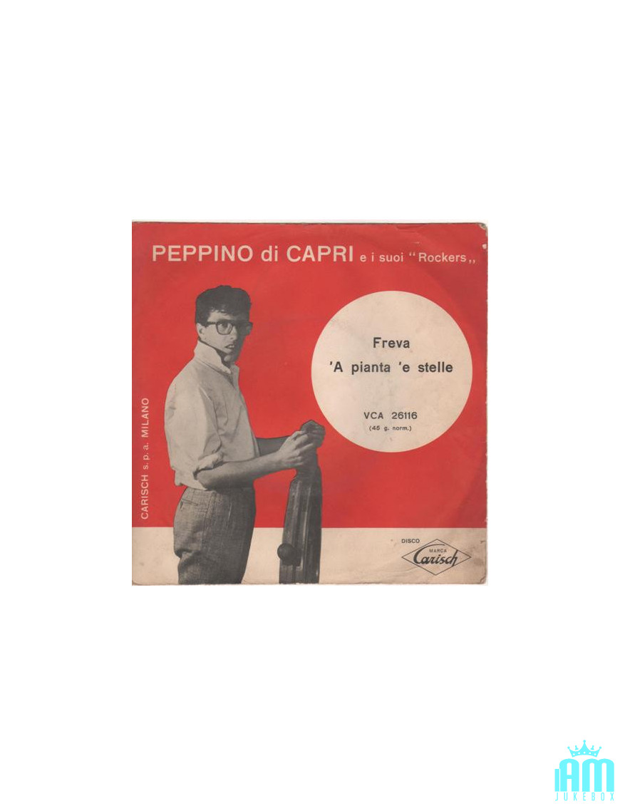 Freva 'A Pianta 'E Stelle [Peppino Di Capri EI Suoi Rockers] – Vinyl 7", 45 RPM [product.brand] 1 - Shop I'm Jukebox 