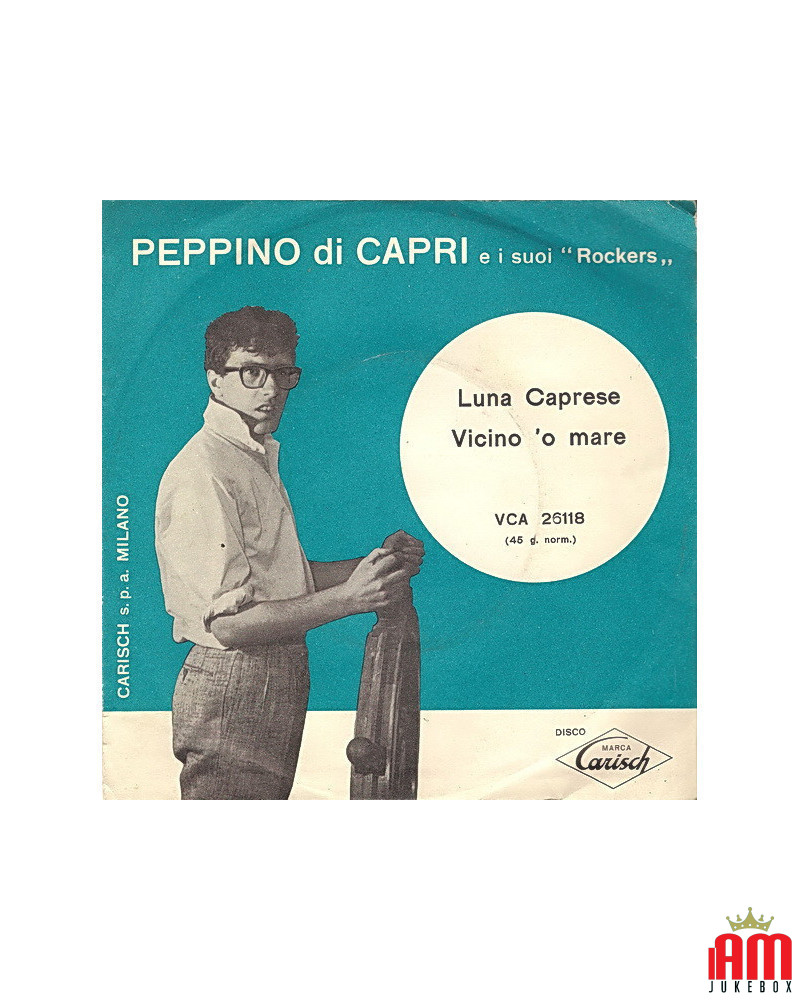 Luna Caprese Vicino 'o Mare [Peppino Di Capri EI Suoi Rockers] – Vinyl 7", Single, Neuauflage [product.brand] 1 - Shop I'm Jukeb