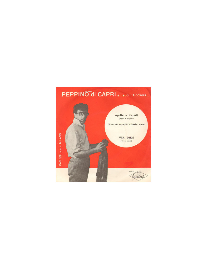 April In Naples I Won't Wait For This Evening [Peppino Di Capri EI Suoi Rockers] – Vinyl 7", 45 RPM [product.brand] 1 - Shop I'm