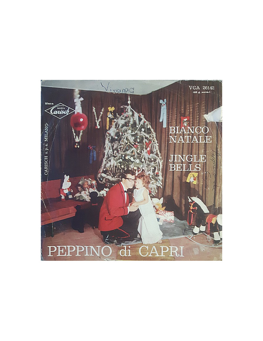 Bianco Natale   Jingle Bells [Peppino Di Capri E I Suoi Rockers] - Vinyl 7", 45 RPM