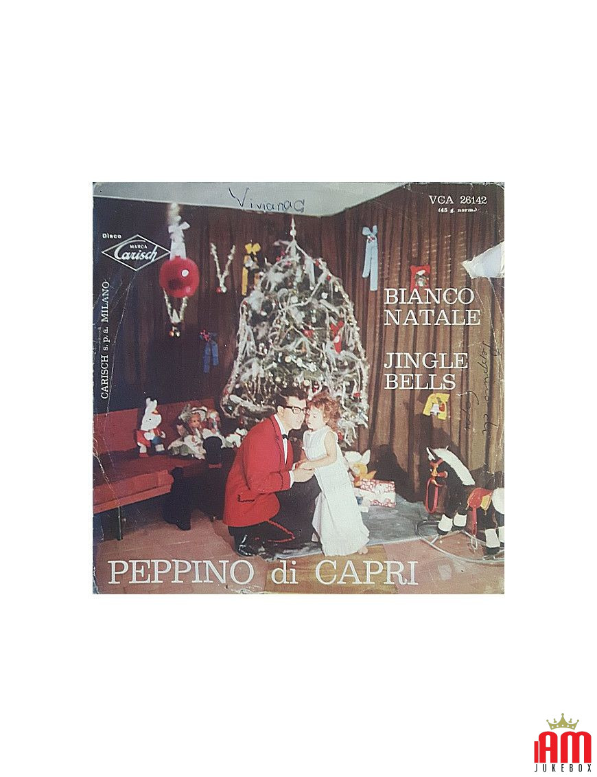 White Christmas Jingle Bells [Peppino Di Capri EI Suoi Rockers] – Vinyl 7", 45 RPM [product.brand] 1 - Shop I'm Jukebox 