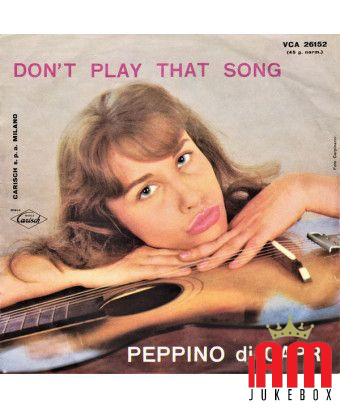 Ne joue pas cette chanson Addio Mondo Crudele [Peppino Di Capri EI Suoi Rockers] - Vinyle 7", 45 tr/min [product.brand] 1 - Shop