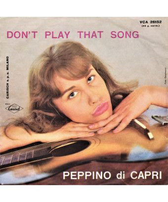 Ne joue pas cette chanson Addio Mondo Crudele [Peppino Di Capri EI Suoi Rockers] - Vinyle 7", 45 tr/min [product.brand] 1 - Shop