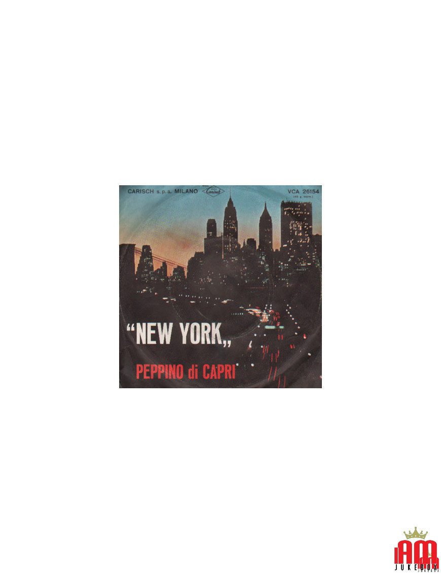 ?New York? [Peppino Di Capri] - Vinyl 7", 45 RPM [product.brand] 1 - Shop I'm Jukebox 