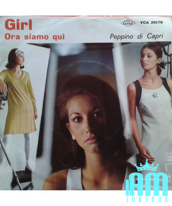 Girl Now We Are Here [Peppino Di Capri EI Suoi Rockers] – Vinyl 7", 45 RPM [product.brand] 1 - Shop I'm Jukebox 