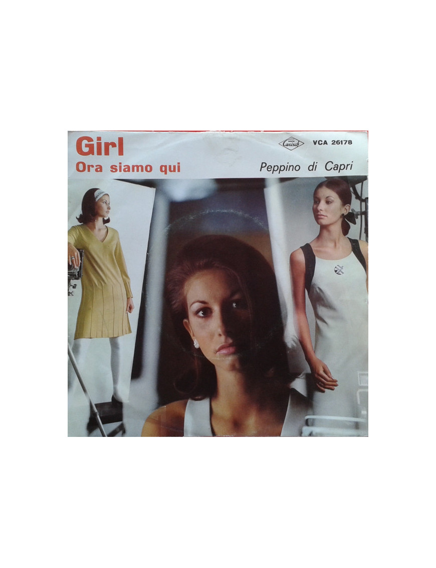 Girl   Ora Siamo Qui [Peppino Di Capri E I Suoi Rockers] - Vinyl 7", 45 RPM