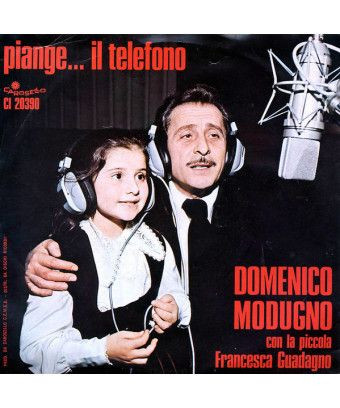 Piange...Il Telefono [Domenico Modugno] - Vinyl 7", 45 RPM [product.brand] 1 - Shop I'm Jukebox 