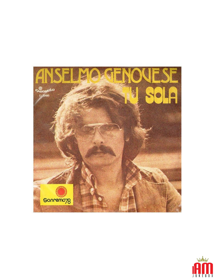 Tu Sola [Anselmo Genovese] - Vinyle 7", 45 tours [product.brand] 1 - Shop I'm Jukebox 