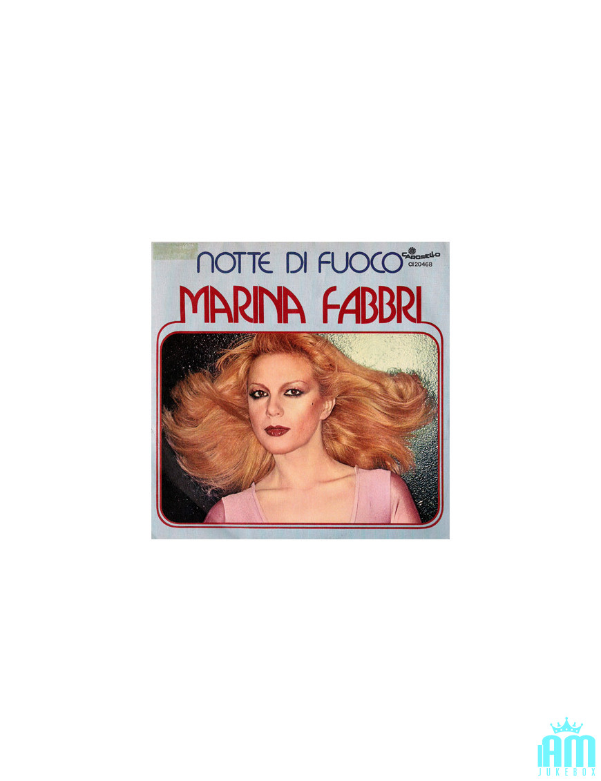 Night of Fire [Marina Fabbri] - Vinyl 7" [product.brand] 1 - Shop I'm Jukebox 