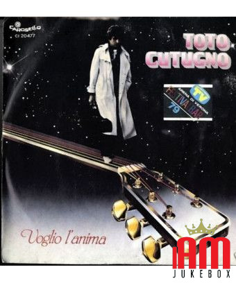 Voglio L' Anima [Toto Cutugno] - Vinyl 7", 45 RPM, Single [product.brand] 1 - Shop I'm Jukebox 