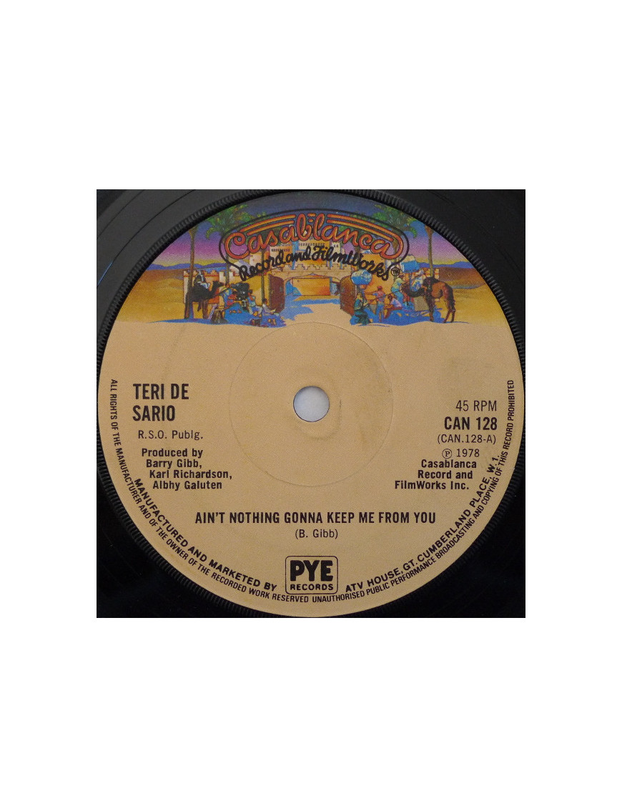 Ain't Nothing Gonna Keep Me From You [Teri Desario] – Vinyl 7", 45 RPM, Single [product.brand] 1 - Shop I'm Jukebox 