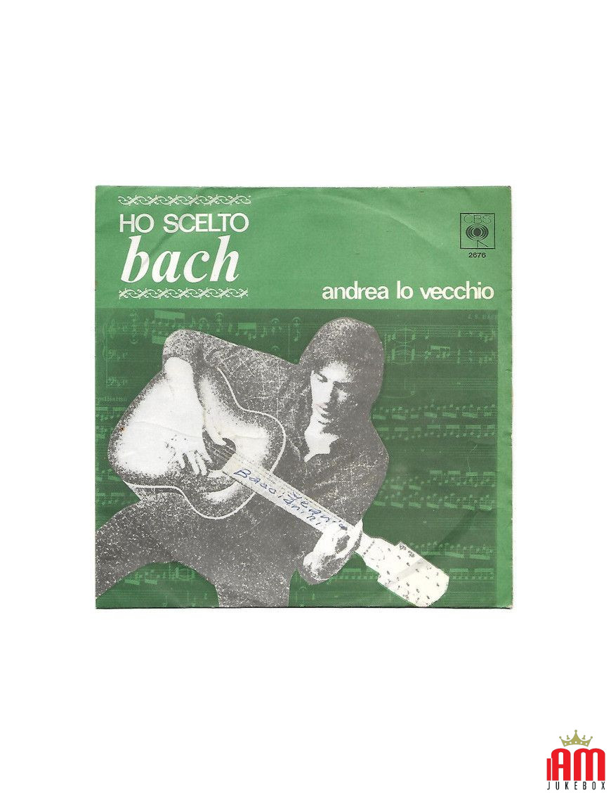 Ho Scelto Bach [Andrea Lo Vecchio] - Vinyl 7", 45 RPM [product.brand] 1 - Shop I'm Jukebox 