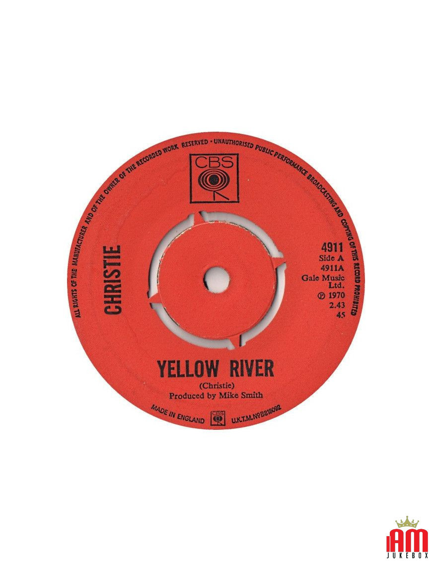 Fleuve Jaune [Christie] - Vinyl 7", 45 RPM, Single [product.brand] 1 - Shop I'm Jukebox 