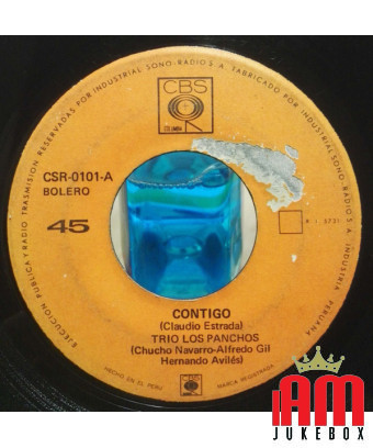 Contigo Una Copa Mas [Trio Los Panchos] – Vinyl 7", 45 RPM, Single [product.brand] 1 - Shop I'm Jukebox 