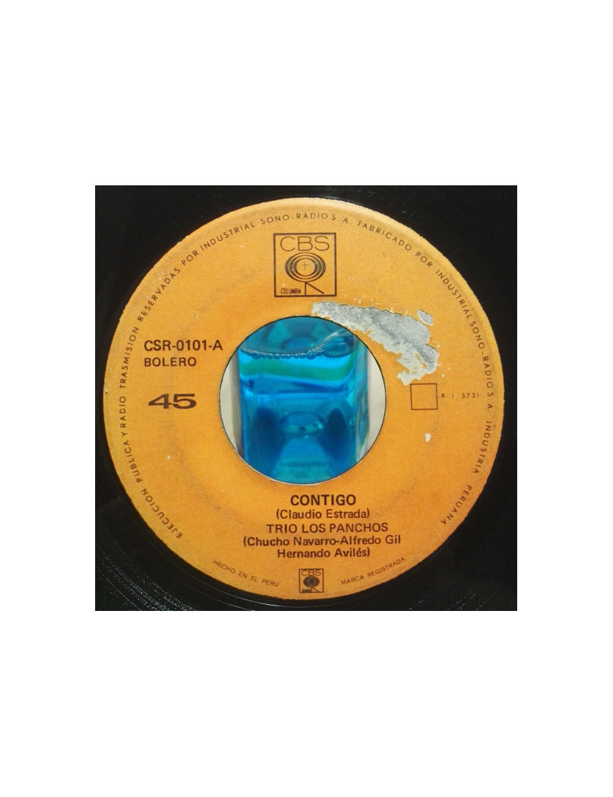 Contigo Una Copa Mas [Trio Los Panchos] – Vinyl 7", 45 RPM, Single [product.brand] 1 - Shop I'm Jukebox 