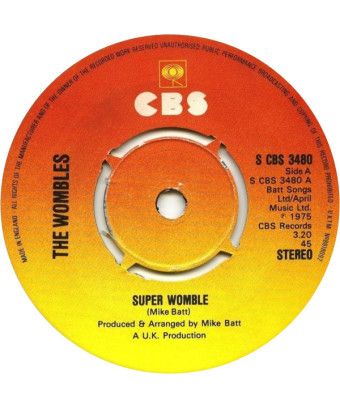 Super Womble [The Wombles] - Vinyl 7", 45 RPM [product.brand] 1 - Shop I'm Jukebox 