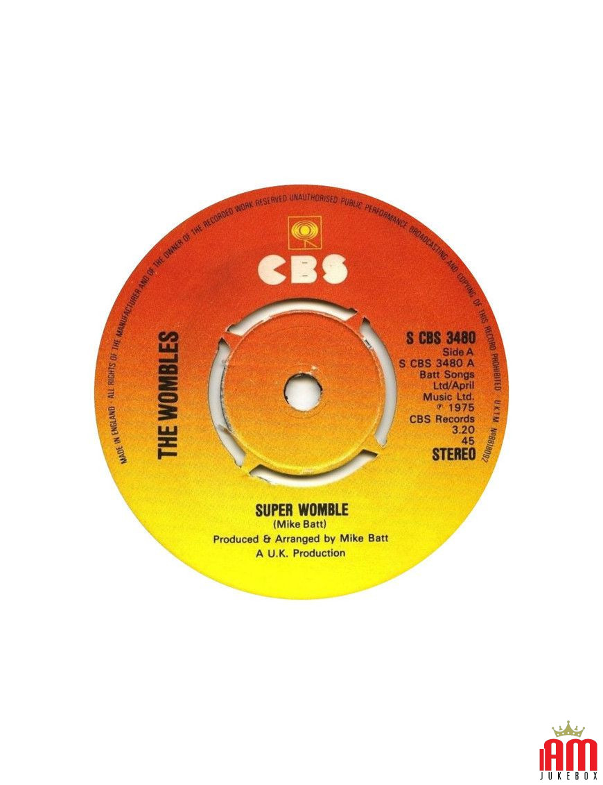 Super Womble [The Wombles] - Vinyl 7", 45 RPM [product.brand] 1 - Shop I'm Jukebox 