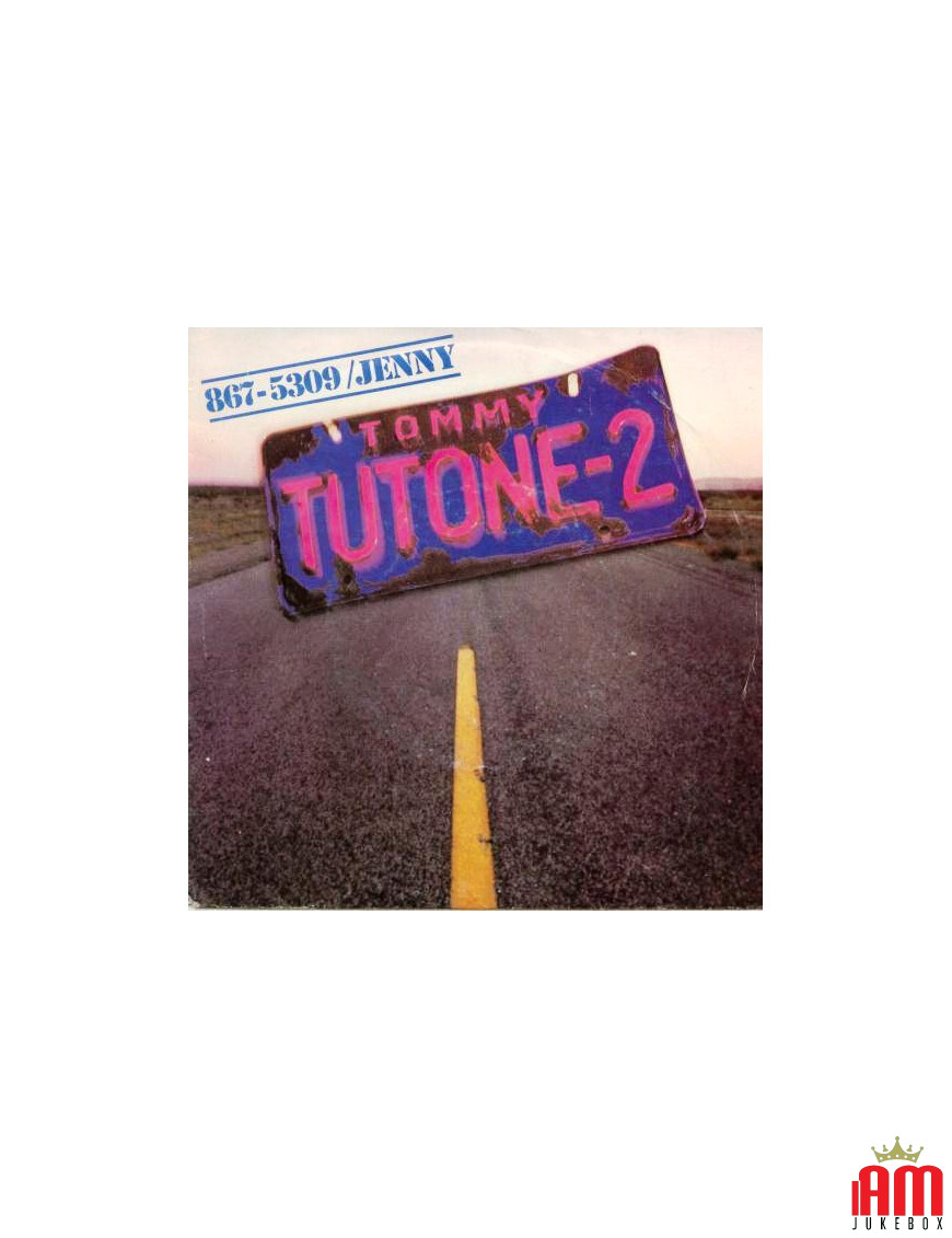 867-5309 Jenny [Tommy Tutone] - Vinyle 7", 45 tr/min, simple, stéréo
