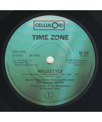 The Wildstyle [Time Zone] - Vinyl 7" [product.brand] 1 - Shop I'm Jukebox 