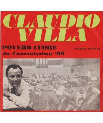 Pauvre coeur [Claudio Villa] - Vinyl 7", 45 RPM [product.brand] 1 - Shop I'm Jukebox 