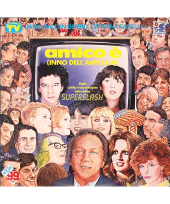 Amico È (Friendship Hymn) [Dario Baldan Bembo,...] - Vinyl 7", 45 RPM, Single [product.brand] 1 - Shop I'm Jukebox 