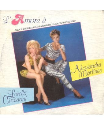 L'Amore È [Alessandra Martines,...] - Vinyl 7", 45 RPM, Single [product.brand] 1 - Shop I'm Jukebox 