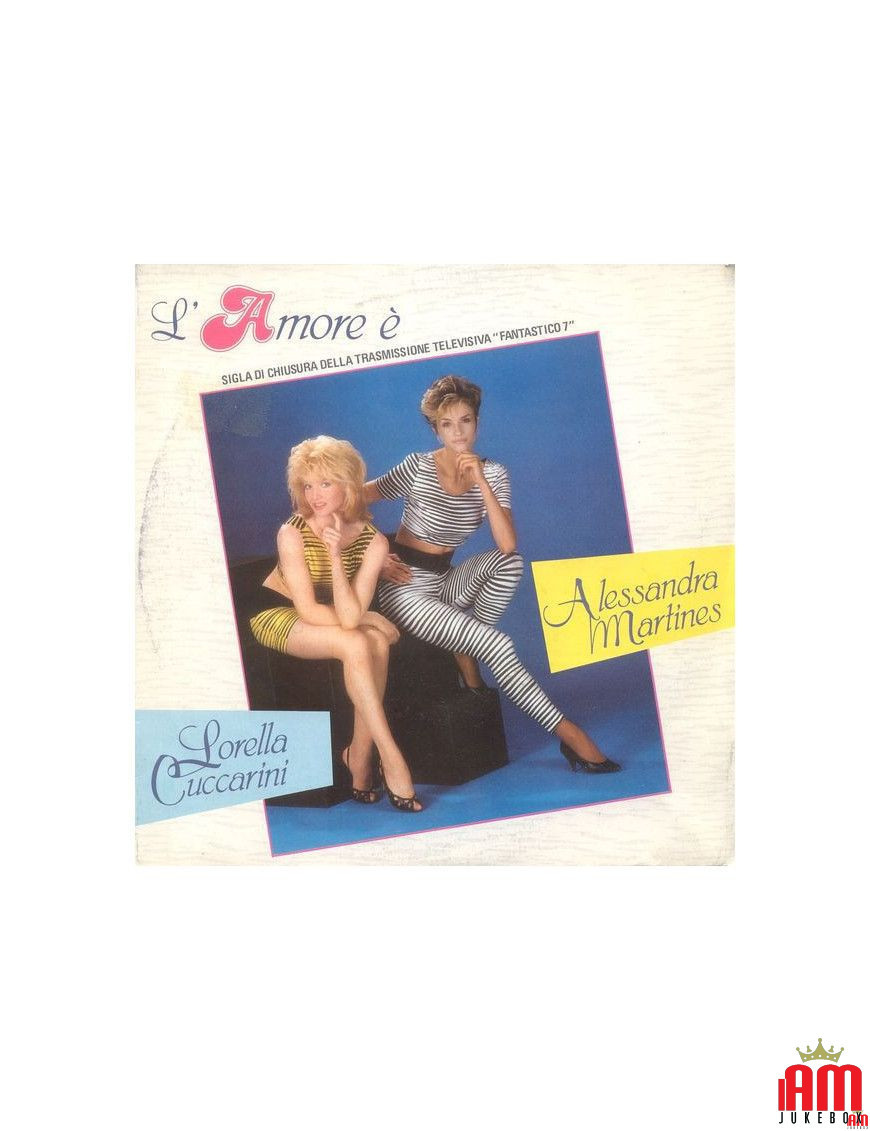 L'Amore È [Alessandra Martines,...] - Vinyl 7", 45 RPM, Single [product.brand] 1 - Shop I'm Jukebox 