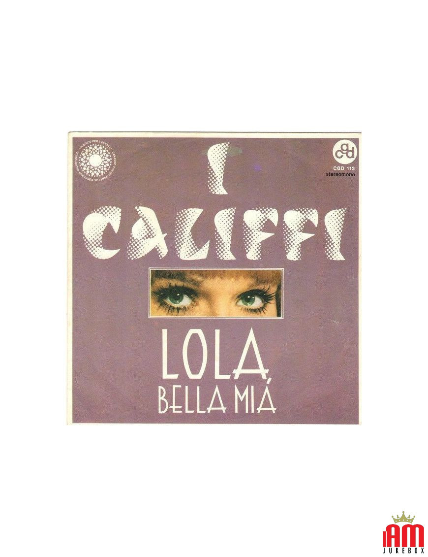 Lola, Bella Mia [I Califfi] – Vinyl 7", 45 RPM [product.brand] 1 - Shop I'm Jukebox 