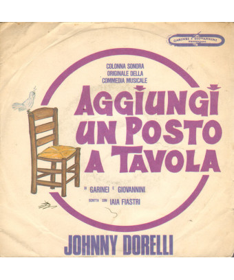 Add a Place to the Table [Johnny Dorelli] – Vinyl 7", 45 RPM [product.brand] 1 - Shop I'm Jukebox 