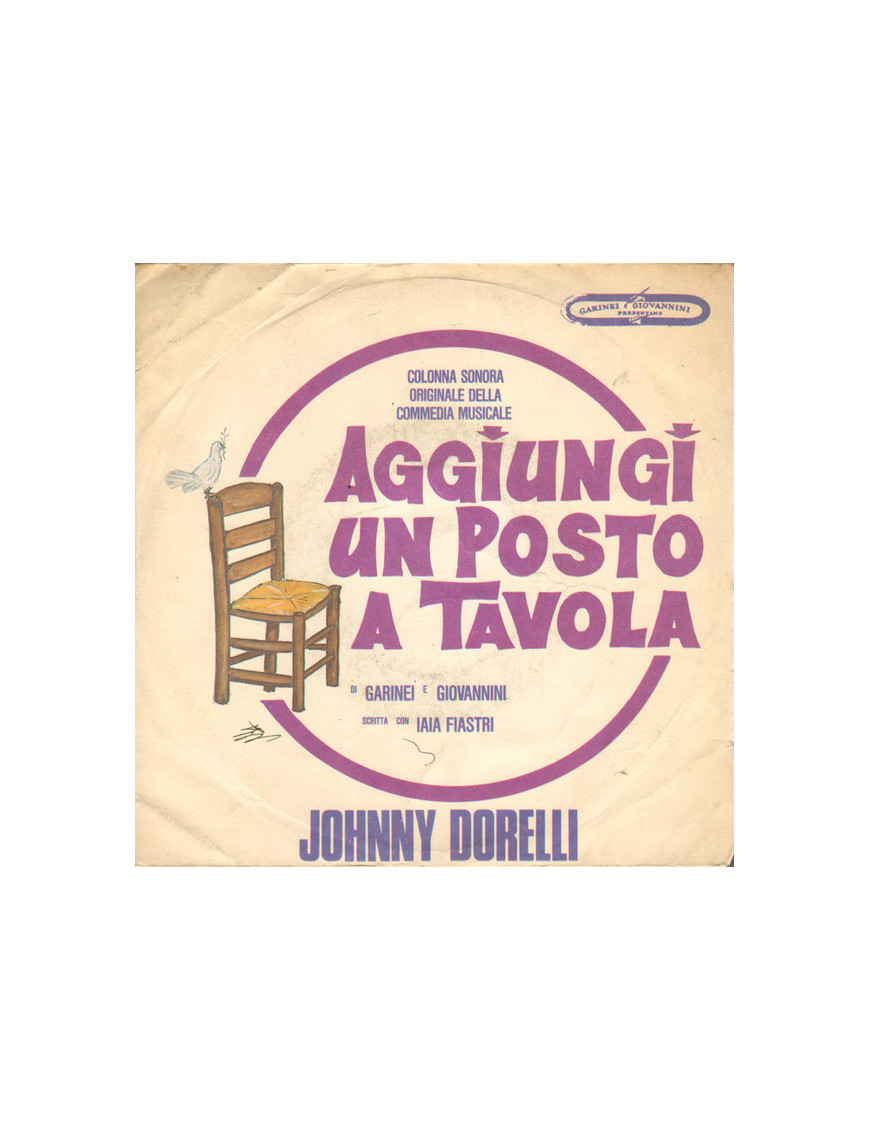 Add a Place to the Table [Johnny Dorelli] - Vinyl 7", 45 RPM [product.brand] 1 - Shop I'm Jukebox 