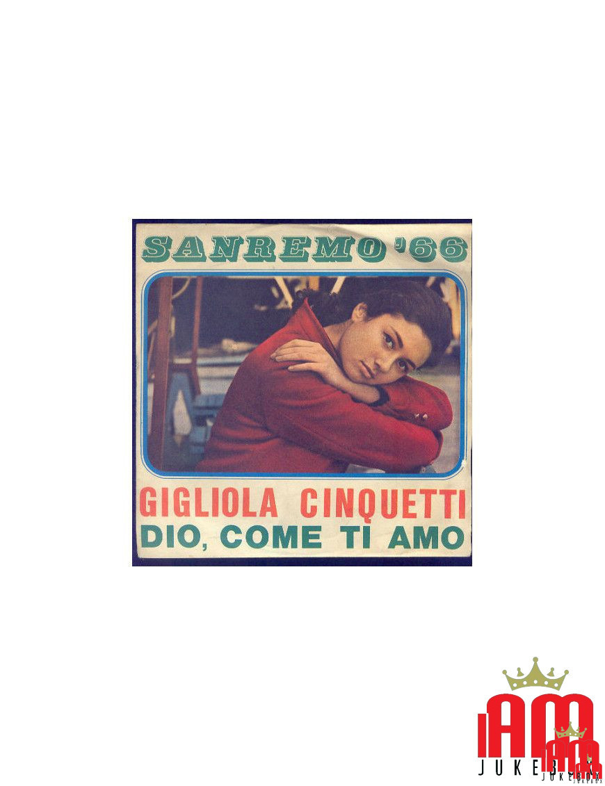 Dio, Come Ti Amo [Gigliola Cinquetti] - Vinyl 7", 45 RPM [product.brand] 1 - Shop I'm Jukebox 