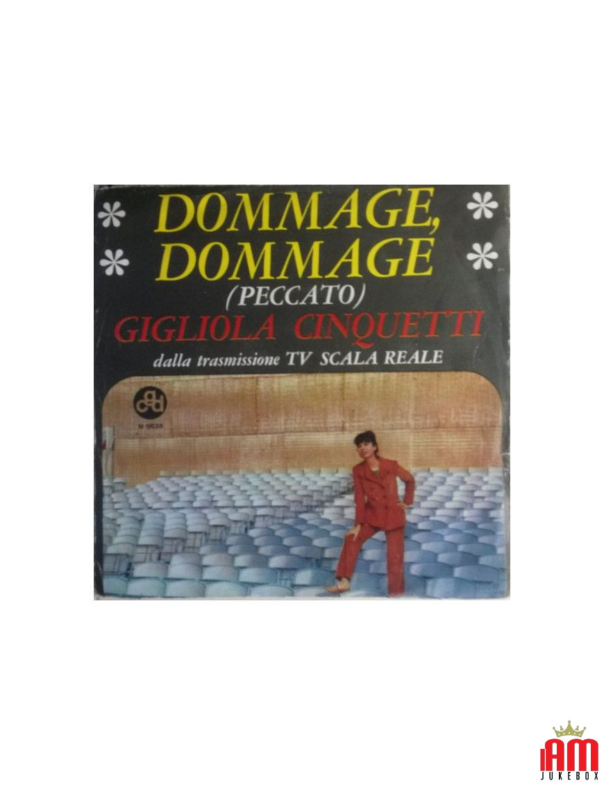 Dommage, Dommage [Gigliola Cinquetti] – Vinyl 7", 45 RPM [product.brand] 1 - Shop I'm Jukebox 