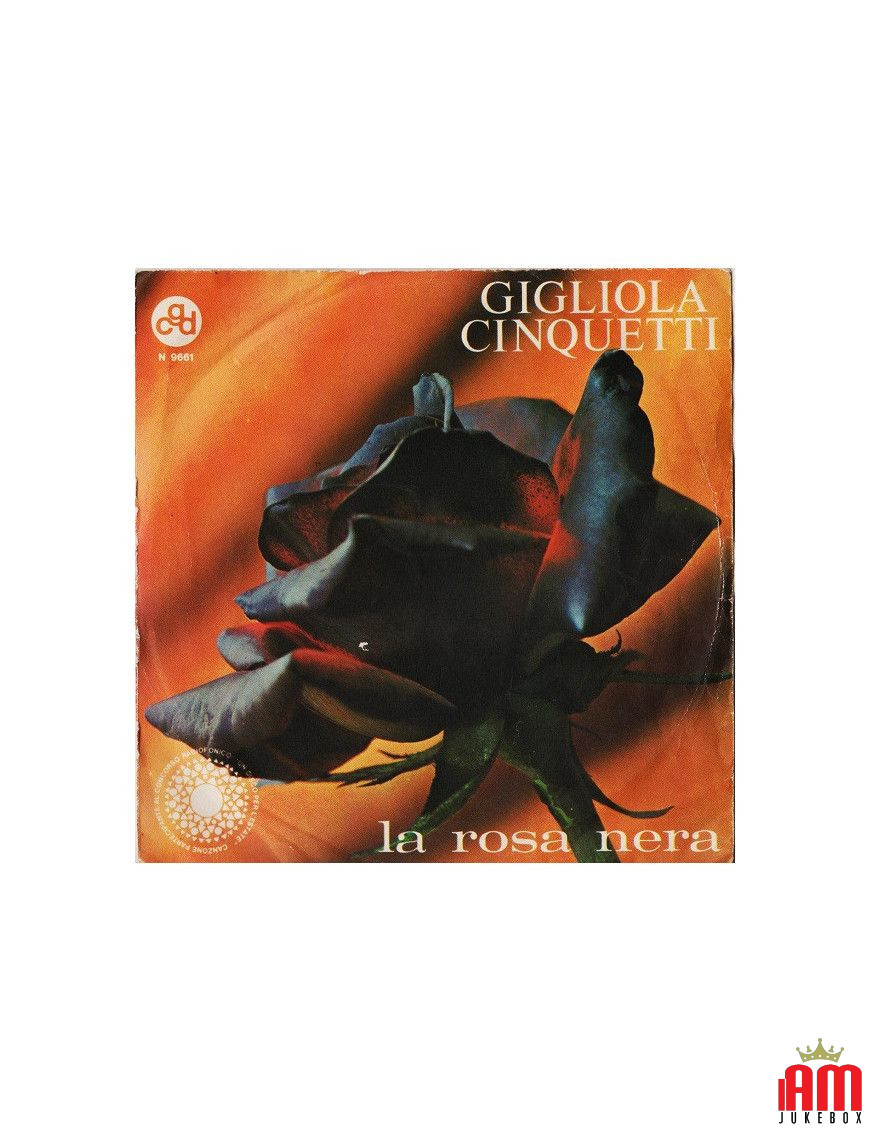 La Rosa Nera [Gigliola Cinquetti] - Vinyl 7", 45 RPM [product.brand] 1 - Shop I'm Jukebox 